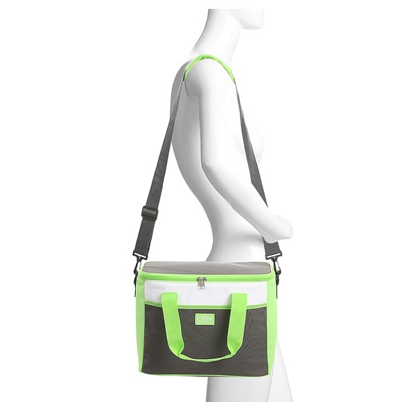 New Lime Green Insulated Cooler w/Grey Inside - Picture 2 of 4